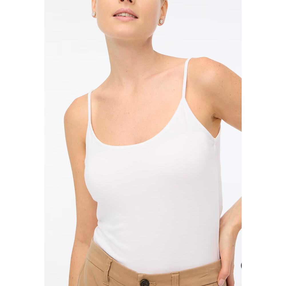 JCrew Factory | NWT White Layering Cami Tank Top | Sz M